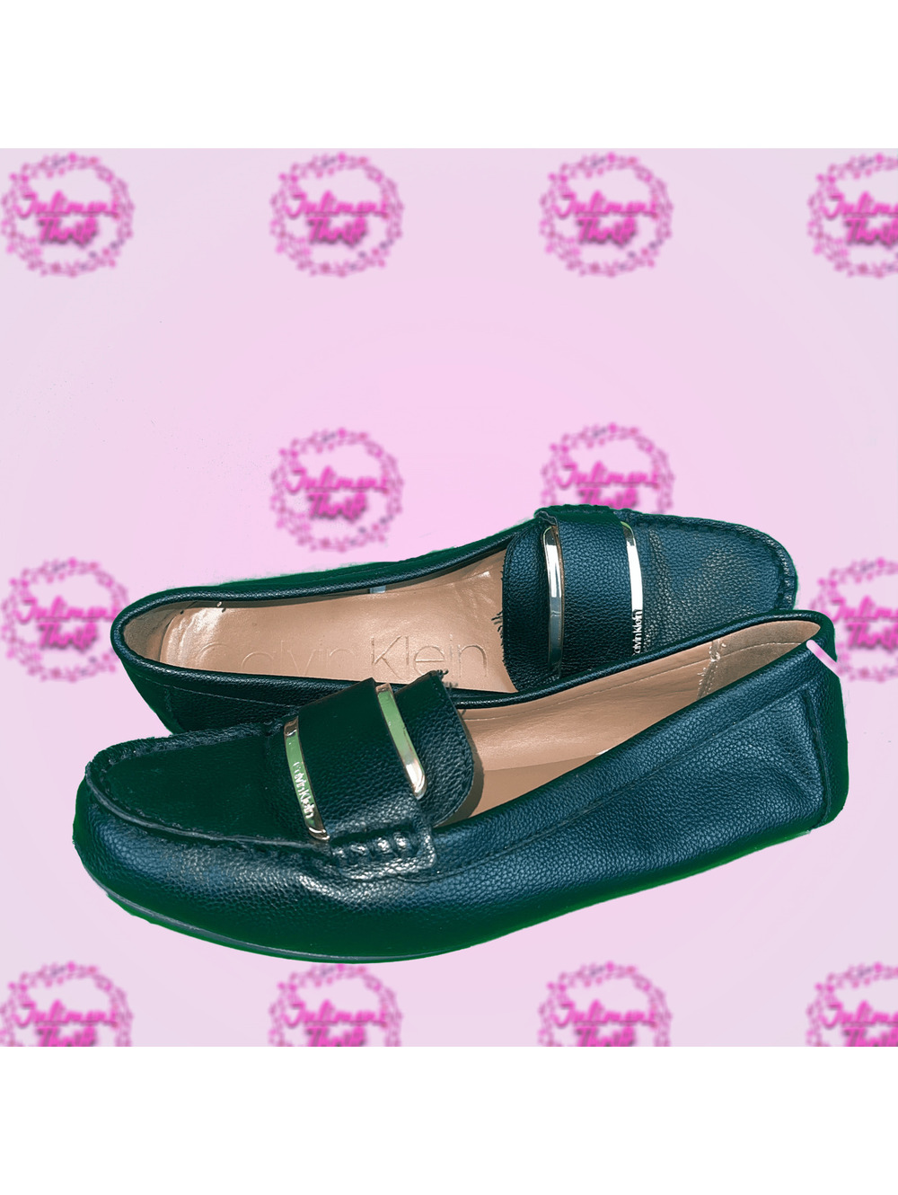 Calvin Klein Black Slippers